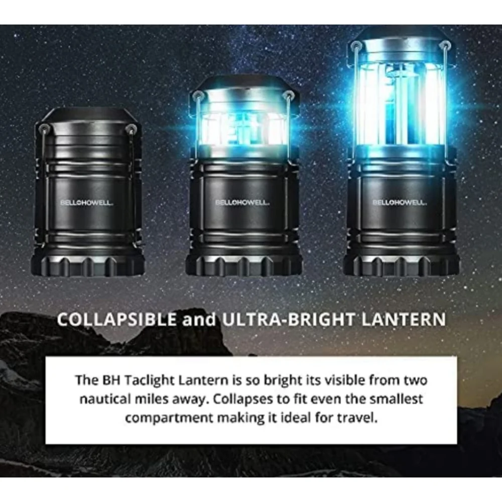 NWT Bell + Howell Tac Light Lantern